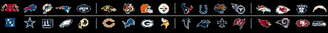 Alle Teams der NFL