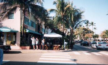 ...und hier der Ocean Drive vorm Mango�s